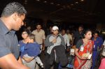 Aamir Khan, Kiran Rao, Azad Khan leaves for disneyland in Mumbai Airport on 11th April 2015